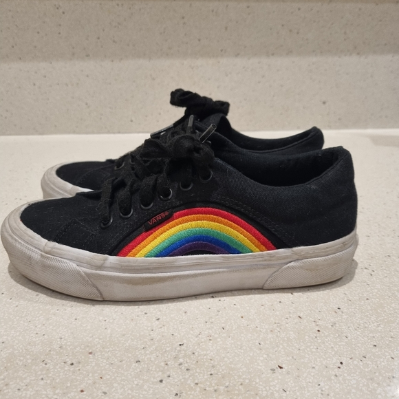 VANS Rainbow Lampin 86 DX Anaheim Factory(PRIDE) Men Size 5 |Women Size 6.5 - Picture 3 of 9